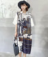 Abstract Cityscape Art Shirt Dress